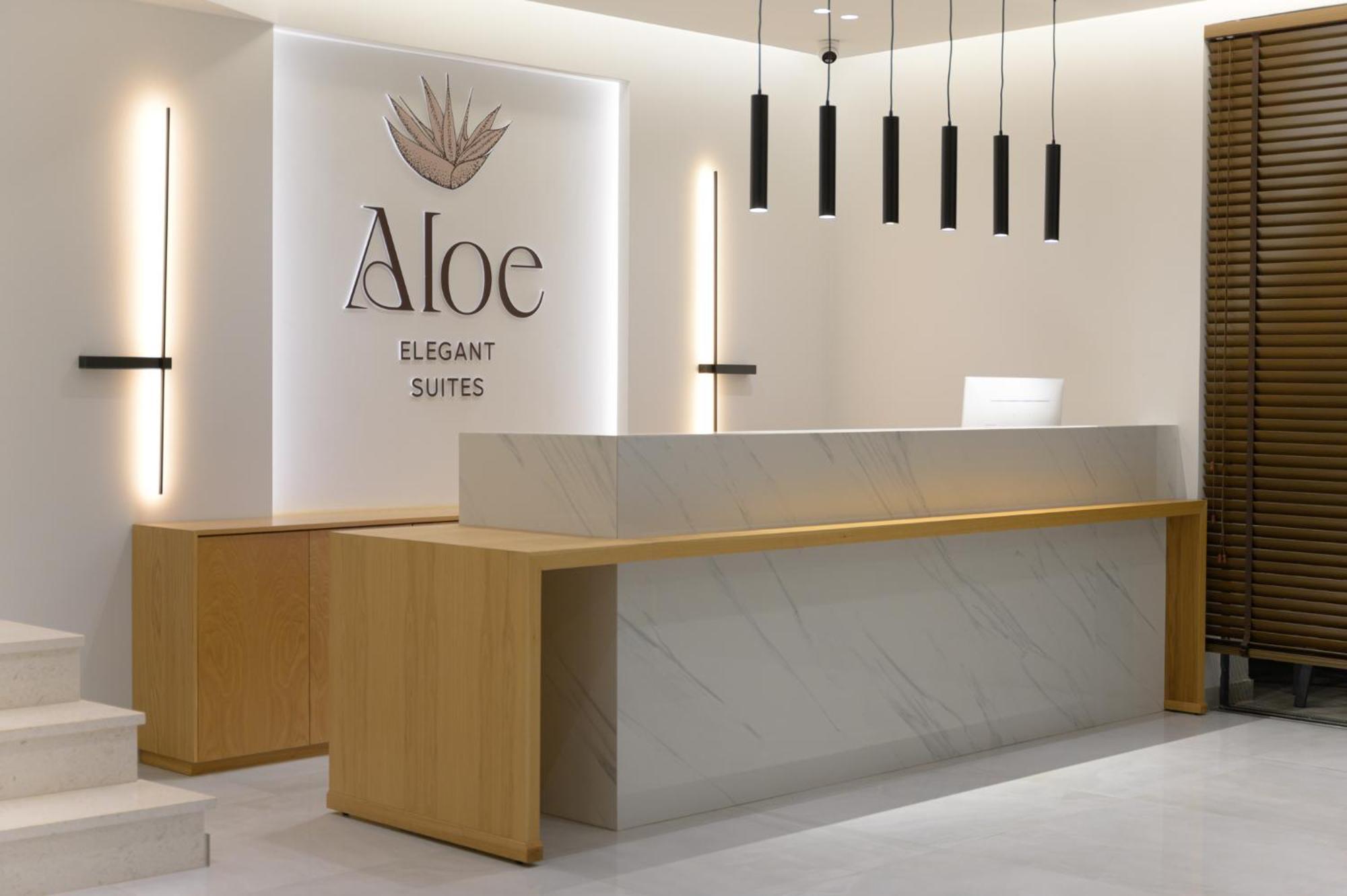 Aloe Elegant Suites Skala Potamia  Exteriér fotografie